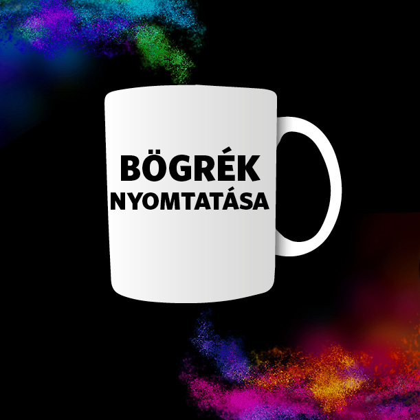 bögre nyomtatás