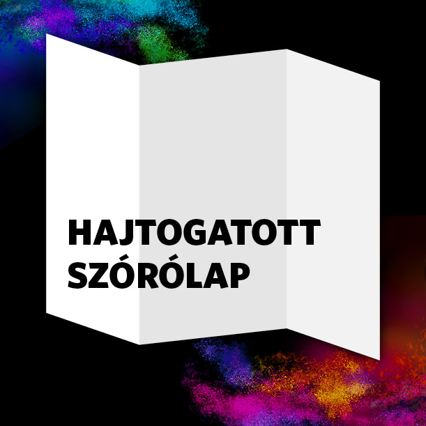 hajtogatott szorolap